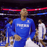 Philadelphia 76Ers Dancing GIF by NBA