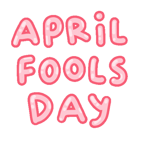 April Fools Laughing Sticker