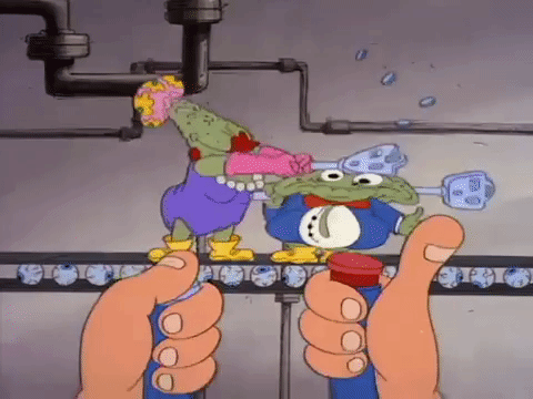 rockos modern life nicksplat GIF