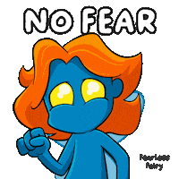Fear No Sticker by VeeFriends
