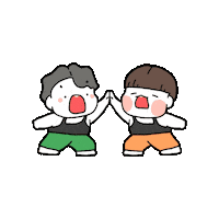 ddidu health clap exercise 운동 Sticker