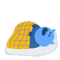 Sleepy Good Night Sticker by Demic
