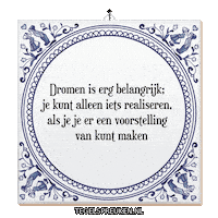 Hoop Spreuk Sticker by Tegelspreuken.nl