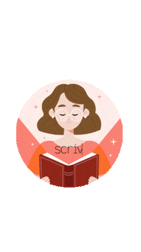 Reading Read Sticker by Scriv