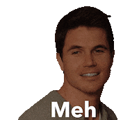 Meh Robbie Amell Sticker by Amazon Prime Video