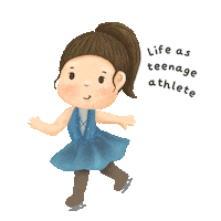 Figure Skating Sticker