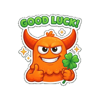 Happy Fun Sticker by Momo & Tulus