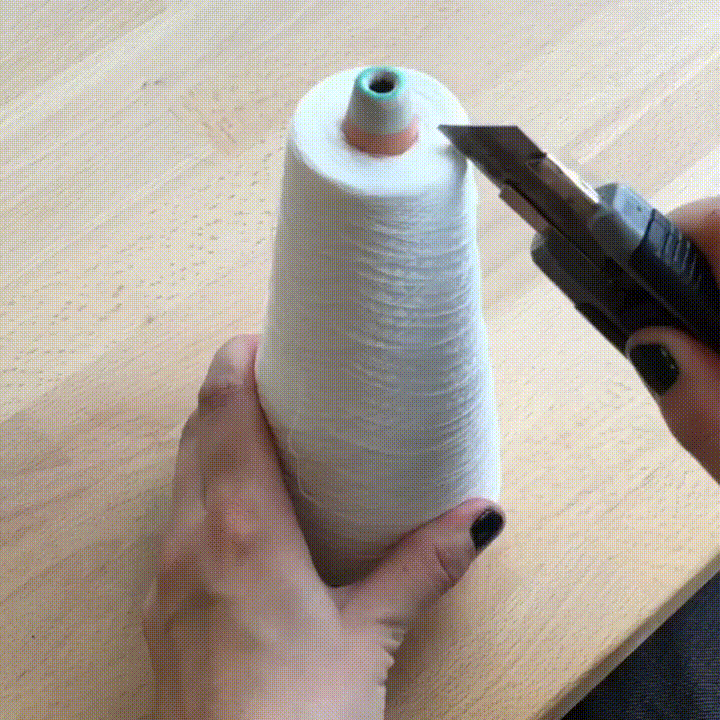 yarn satisfying GIF