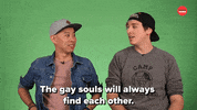 Coming Out Rainbow GIF by BuzzFeed