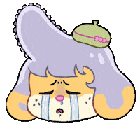 Dango_and_Chain sad crying cry disappointed Sticker