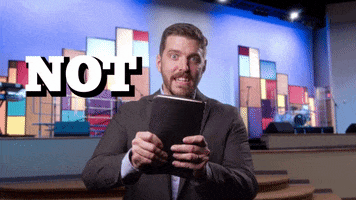 Joel Berry Not Today Satan GIF by BabylonBee