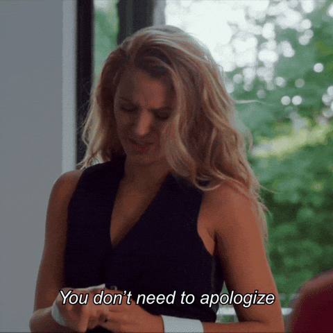 Sorry Not Sorry Shut Up GIF by Blake Lively Fan
