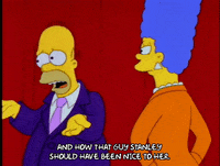 Explaining Season 4 GIF by The Simpsons
