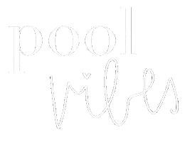 Swimming Pool Calligraphy Sticker