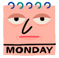 Happy Sunday Fun Sticker by Yeremia Adicipta