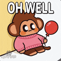 Sad Monkey GIF by Chimpers
