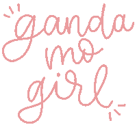 Pretty Girls Handwriting Sticker