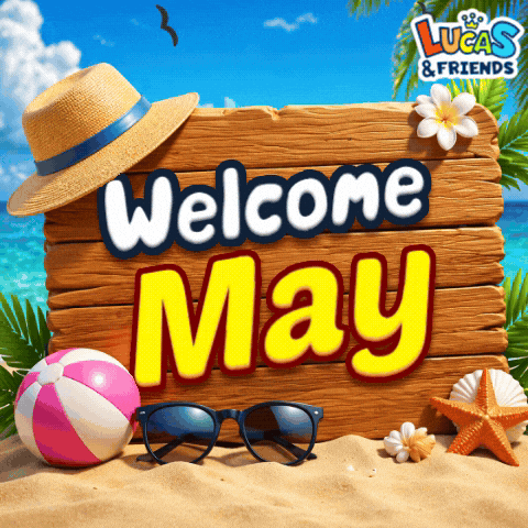 May 1 GIF by Lucas and Friends by RV AppStudios