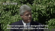 Bill Clinton Gun Violence GIF by GIPHY News