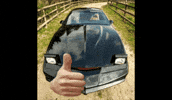 Knight Rider Thumbs Up GIF