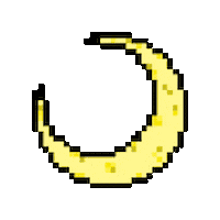 8 Bit Night Sticker by Deadstream