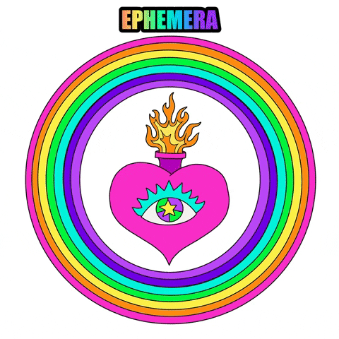 Burning Heart GIF by Ephemera