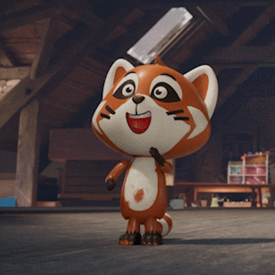 Happy Red Panda GIF by TheTinies