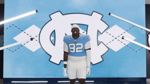 Football Ncaa GIF by UNC Tar Heels