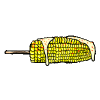 corn tropicalia Sticker by deladeso