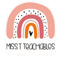 Teacher Polymer Clay Sticker by Miss T Teachables