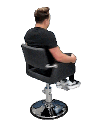 Hair Color Round Sticker by QiuSalon