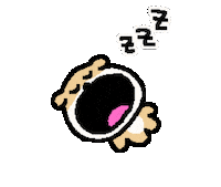 Sleepy Sticker