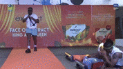Air Punch GIF by Big Brother Naija