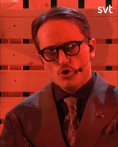 Eurovision Song Contest GIF by SVT