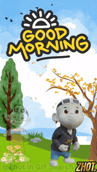 Start Fresh Good Morning GIF by Zhot