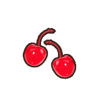 themarketmilkshakebar shake fruit cherry delicioso Sticker