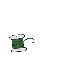 Thread Floss Sticker by Amy Reader