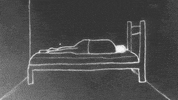 giuvisualart art animation loop black and white GIF
