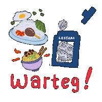 Mie Ayam Food Sticker