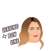bonvivantsalon hair good hair day goodhairday hair toss Sticker