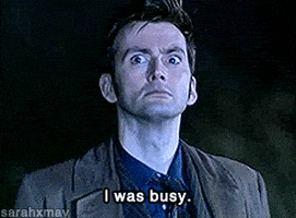 im busy doctor who GIF