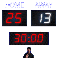 13 Away Sticker