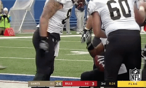 new orleans saints football GIF by NFL