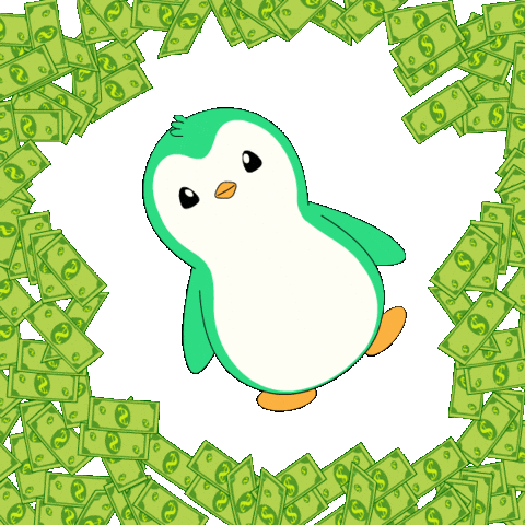 Paying Make It Rain Sticker by Abster