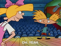hey arnold nickelodeon GIF