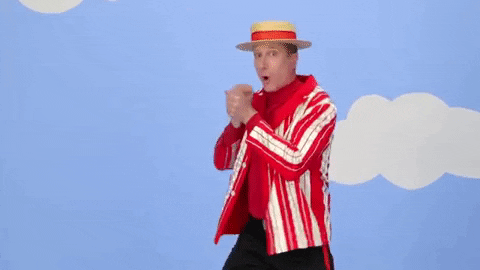 React Trombone GIF by The Wiggles