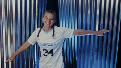 North Carolina Soccer GIF by UNC Tar Heels