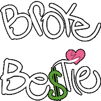 Bestie Sticker
