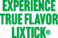 Experience Flavor Sticker by LIXTICK