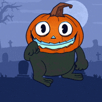 Jack O Lantern Halloween GIF by Croakey